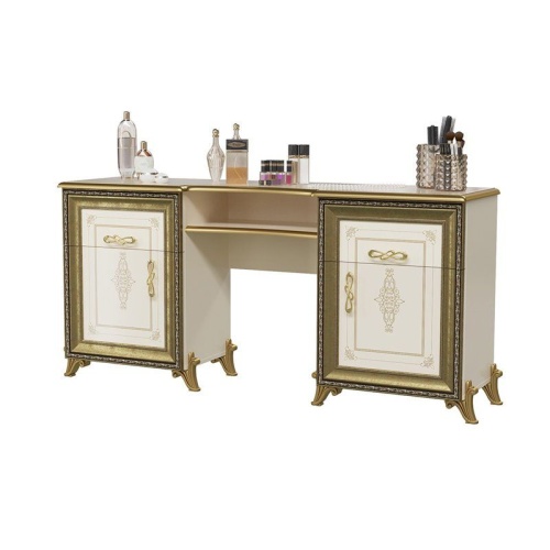 Стол туалетный Версаль (слоновая кость)