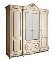 Шкаф Мона Лиза 4-створчатый крем