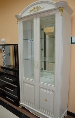 Шкаф 2-х дверный Да Винчи (белый) фото 4