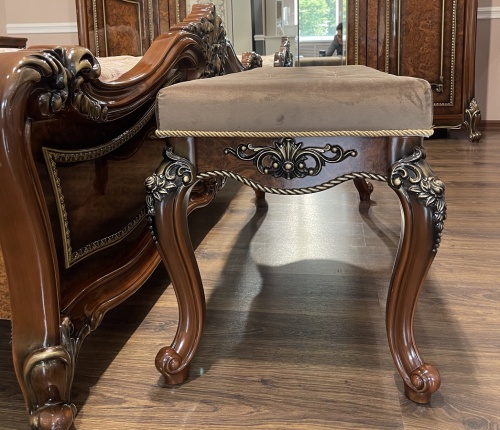 Банкетка Джоконда корень дуба глянец фото 12