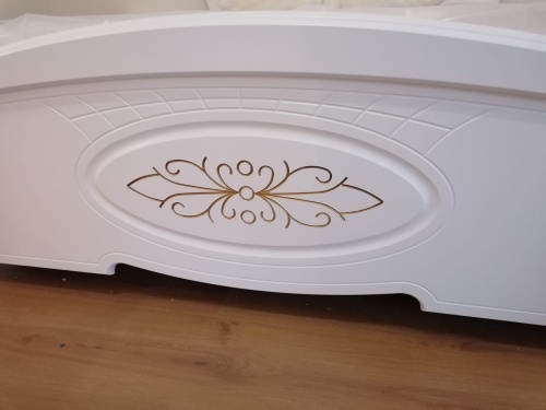 Спальня Виктория белая фото 7