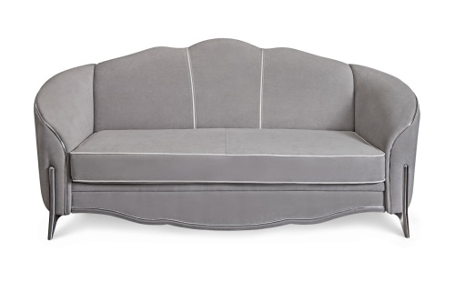 Диван Гравита 3х местный серый серебро фото 2