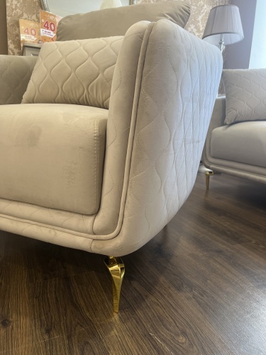 Кресло Нонна бежевый фото 14