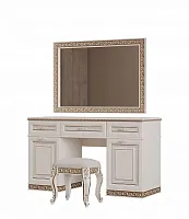 Туалетный стол с зеркалом и пуфом "Берта"