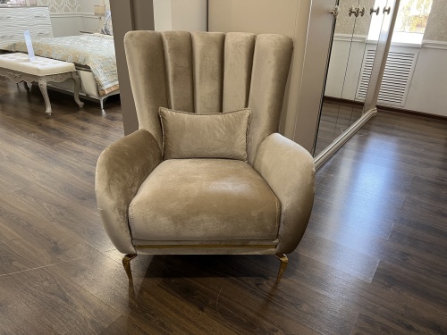 Кресло Замира бежевый фото 5