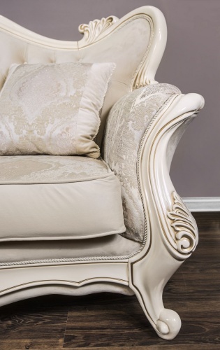 Диван Джоконда 3х местный крем глянец фото 6