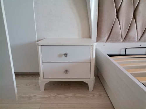 Спальня Опера белая/сосна рандерс фото 9