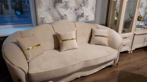 Комплект Лара бежевый золото фото 7