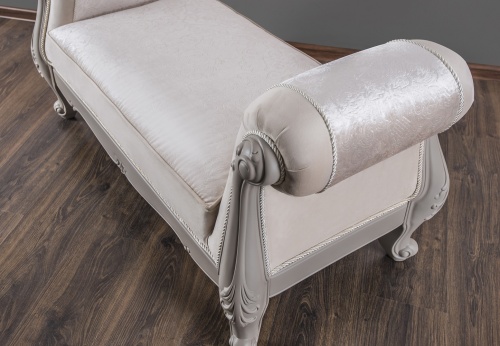 Оттоманка Мокко с двумя подлокотниками серый камень фото 9