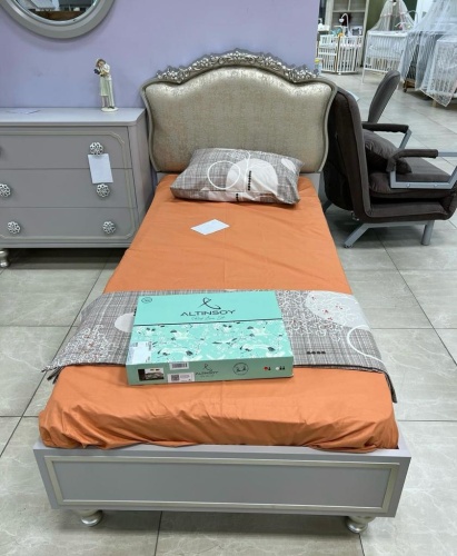 Кровать односпальная (0,9х2 м.) Сицилия фото 2