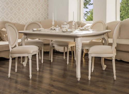 Стол Мокко прямоугольный бежевый фото 7