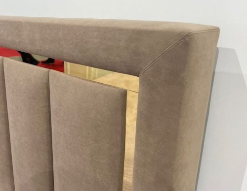 Молодежная мебель Виктория белый с золотом фото 3