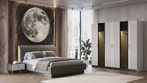 Спальная мебель “Корнелия” 6-ти дверная фото 3