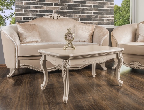 Столик прямоугольный Мокко бежевый фото 3