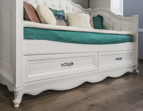 Диван кровать Мишель белый матовый фото 6