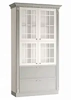 Кухонный пенал 2ст. остеклённый "Луна" 1200