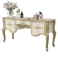 Стол туалетный Шейх (слоновая кость, золото)