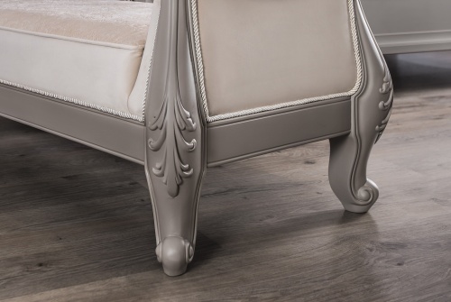 Оттоманка Мокко с одним подлокотниками серый камень фото 9