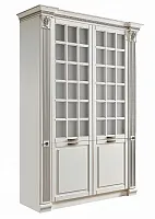 Кухонный пенал 2ст. остеклённый "Камелия" 1500