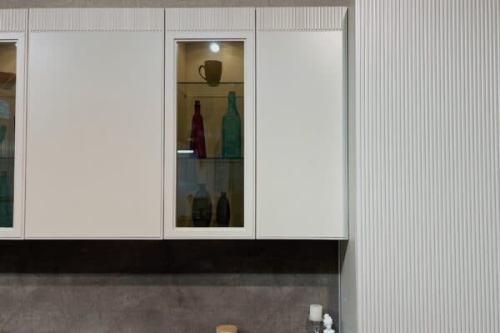 Кухонная мебель «Шанель» сатин фото 7