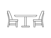 Столы и стулья