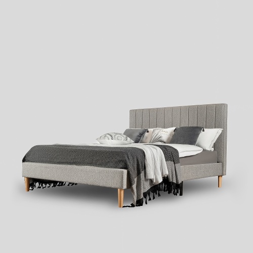 Кровать Sofia 160х200 см серый фото 2