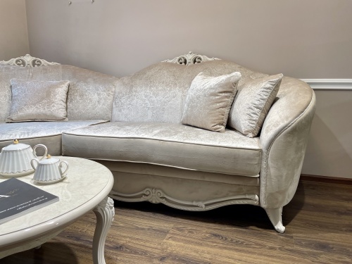 Диван Мокко угловой 3-у-1 бежевый фото 4