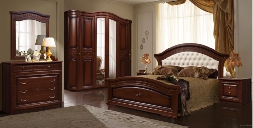 Спальня Любава 6 жемчуг Форест Деко Групп фото 2