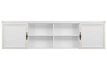 Секция навесная мост Натали белый глянец