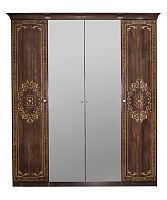 Шкаф Патрисия 4-створчатый караваджо глянец