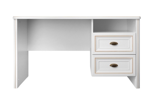 Стол письменный Натали белый глянец фото 3