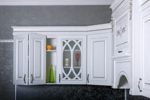 Кухонная мебель «Аделина» угловая белая фото 5