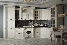 Набор кухонный "Камелия" угловая 3,75*2,25 (Кухня 3,0*1,5+ПС600+150пр+ПД600+150лев)