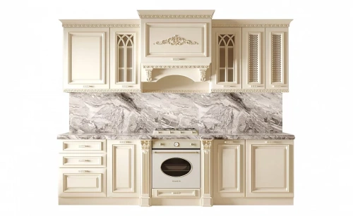 Кухонный гарнитур "Монако" П1Ф прямой 2,90