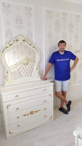 Спальня Магдалена-5 (крем) фото 7