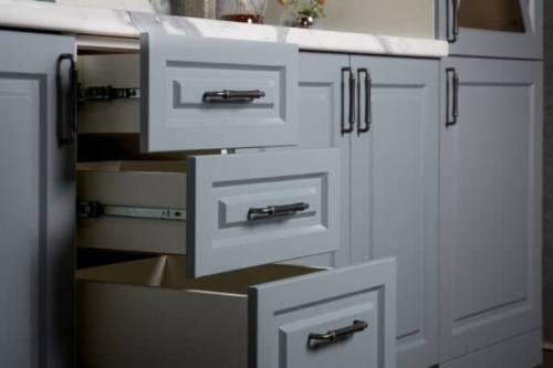 Кухонная мебель «Виктория» седая ночь фото 5