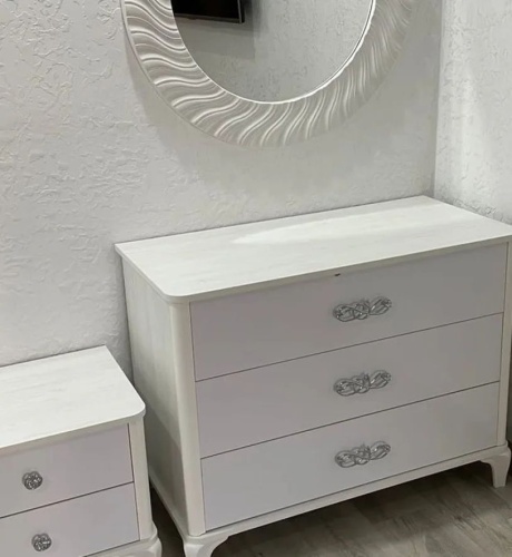 Спальня Опера белая/сосна рандерс фото 13