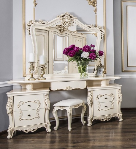 Туалетный столик Джоконда крем глянец фото 3