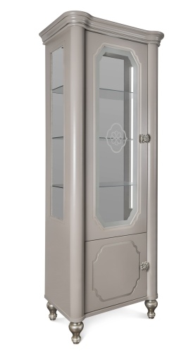 Витрина Лали1-ств серый камень