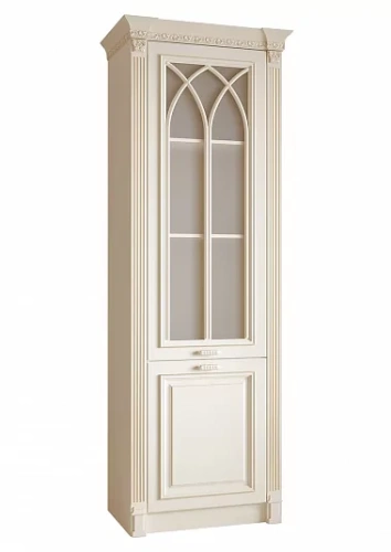 Кухонный пенал остеклённый "Монако" 750 Правый