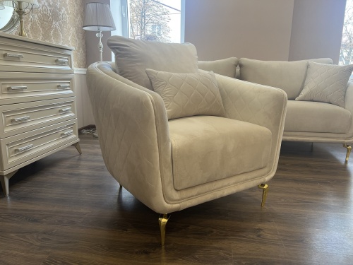 Кресло Нонна бежевый фото 12