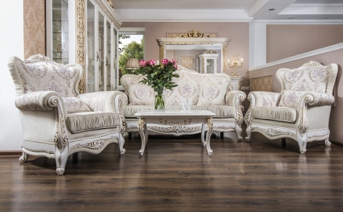 Кресло Алсу белый глянец фото 7