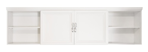 Секция навесная мост Мишель белый матовый фото 4