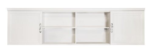 Секция навесная мост Мишель белый матовый фото 3