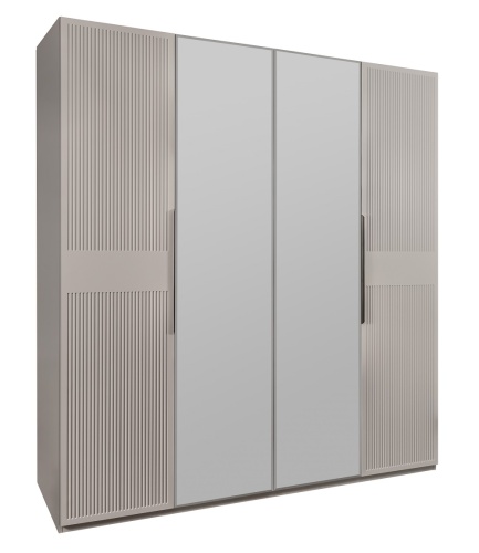 Спальня Стелла 4-ств светло серый камень фото 11