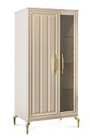 Витрина Замира 2-ств низкая бежевый