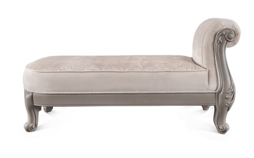 Оттоманка Мокко с одним подлокотниками серый камень фото 2