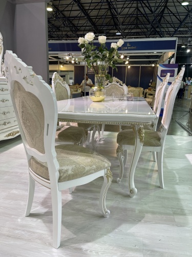 Столовая Натали белый глянец фото 12