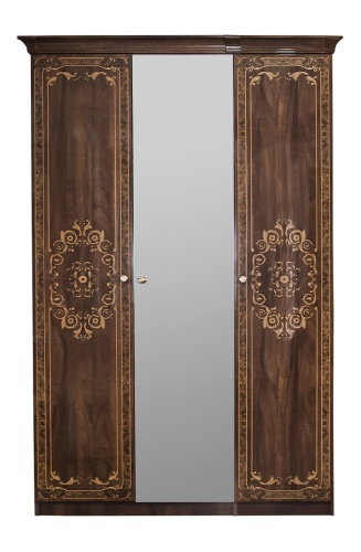 Шкаф Патрисия 3-створчатый караваджо глянец