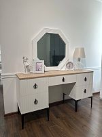 Туалетный столик Стелла белый